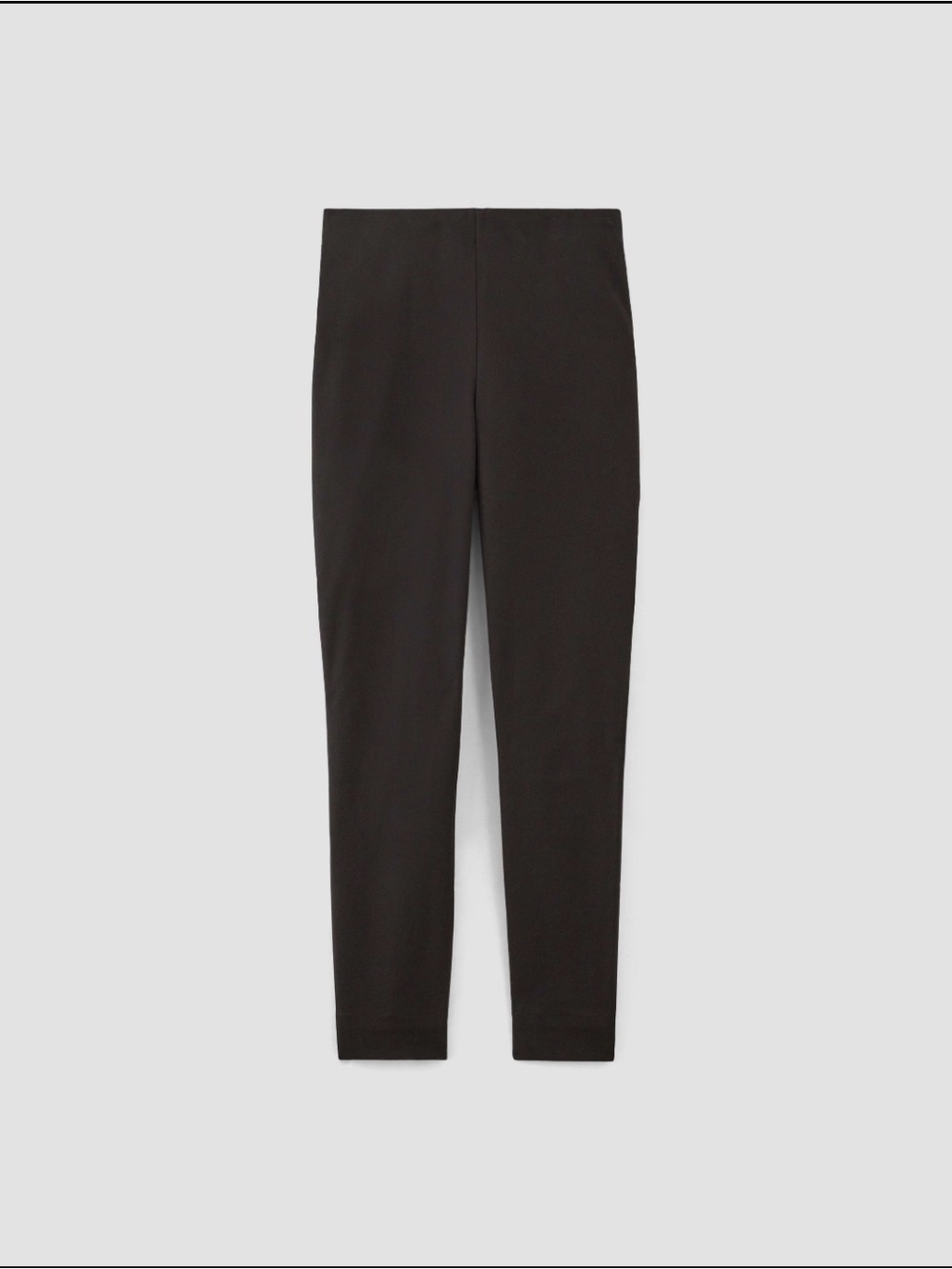 Everlane Side-Zip Work Pants Black Stretch Cotton Size 2